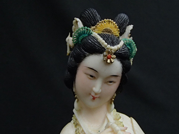 象牙製品の天女の彫刻品を高価買取 彫刻品の査定ポイント3選ご紹介します