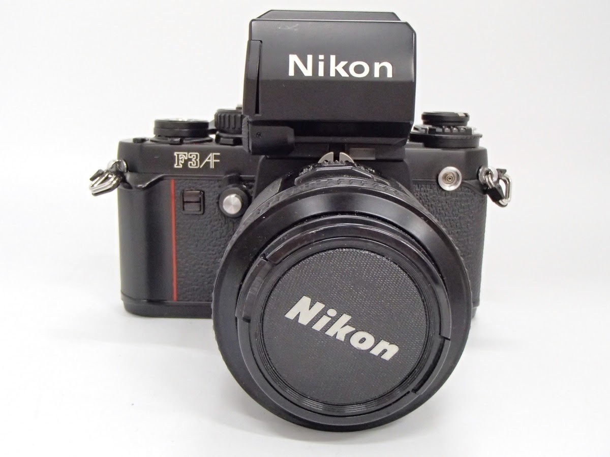 Nikon ニコン F3 ボディ  AF-NIKKOR 80mm 12.8 レンズ  AF フィルムカメラ
