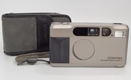 コンタックス CONTAX T2 Carl Zeiss Sonnar 38mm F2.8 T コンパクトフィルムカメラ 京セラ