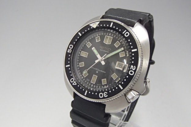 セイコー 腕時計 セカンドダイバー デイト 150m防水 6105-8110 自動巻き 6105B ダイバーウォッチ