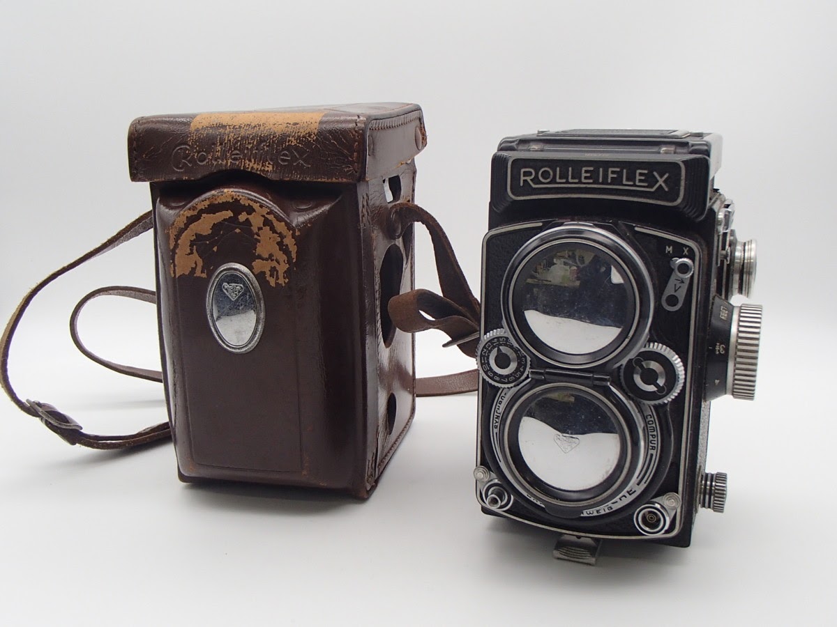 完動品】 ROLLEIFLEX ローライフレックス 二眼レフカメラ