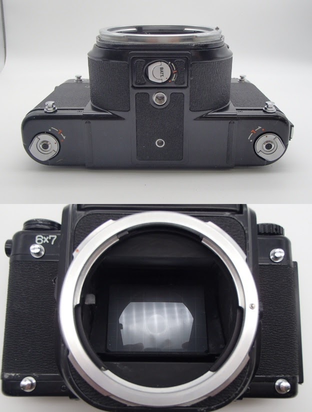 ペンタックス　ASAHI　PENTAX　6×7　カメラ 内部