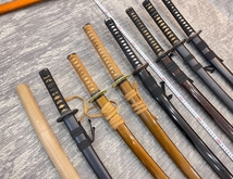 刀剣　模造刀　拵え　刀　剣　模擬刀　美術刀　日本刀　8点セット　鞘　状態