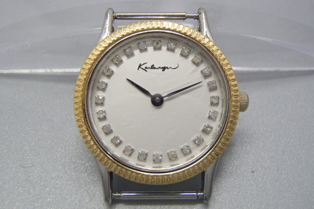 KARLERAGER　腕時計　K18  SV925　総重量11.3ｇ　クォーツ　本体のみ