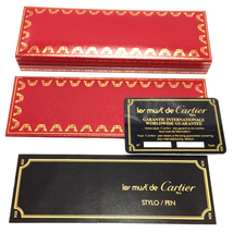 カルティエ ler must de Cartier ボールペン 保存箱付き 筆記用具 インク× ゴールドカラー Cartier
付属品