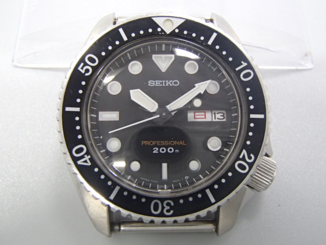 SEIKO セイコー 腕時計 7C43-6010 ダイバーウォッチ プロフェッショナル 200ｍ デイデイト QZ 現状品 本体のみ メンズ ボーイズ時計
