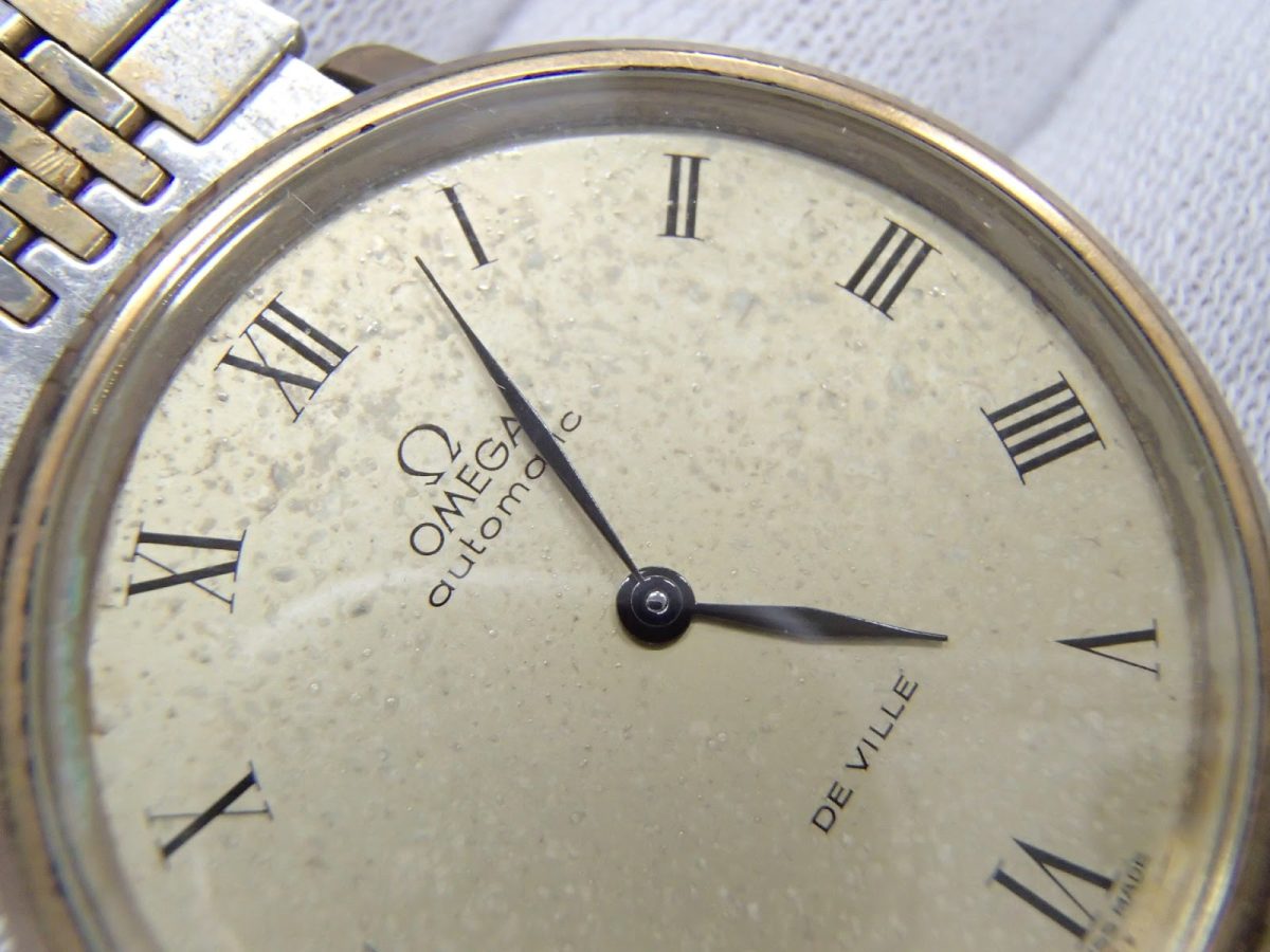 オメガ デビル 腕時計 Cal.711 自動巻き 151.0039 ギャランティ付き 　文字盤