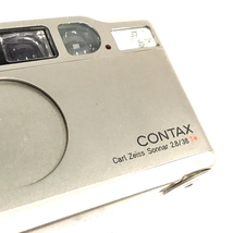 CONTAX T2 2.838 T コンパクトフィルムカメラ 動作確認済み 付属品あり コンタックス　フラッシュ