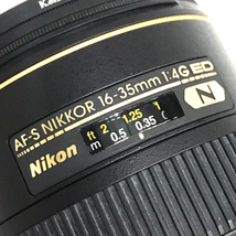 Nikon AF-S NIKKOR 16-35mm 14G ED カメラレンズ Fマウント オートフォーカス　周り