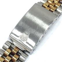 ロレックス 腕時計用 ブレス ベルト SS × 18KYG メンズ 全長14.8cm ラグ幅2cm 駒×5個 パーツ×7個 ROLEX　キズ