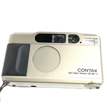 CONTAX T2 2.838 T コンパクトフィルムカメラ 動作確認済み ケース付き　10万