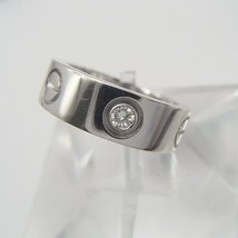Cartier カルティエ ラブリング リング  750 K18 約8.4g ダイヤ 3P 指輪 アクセサリー