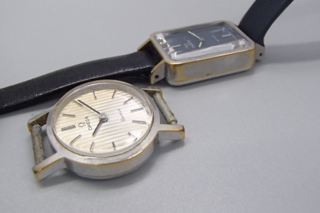オメガ 腕時計 2点セット De Ville デビル Geneve ジュネーブ 手巻き レディース時計