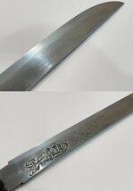 日本刀　短刀　長さ29.8cm　刀身重量約234g　鑑定書付