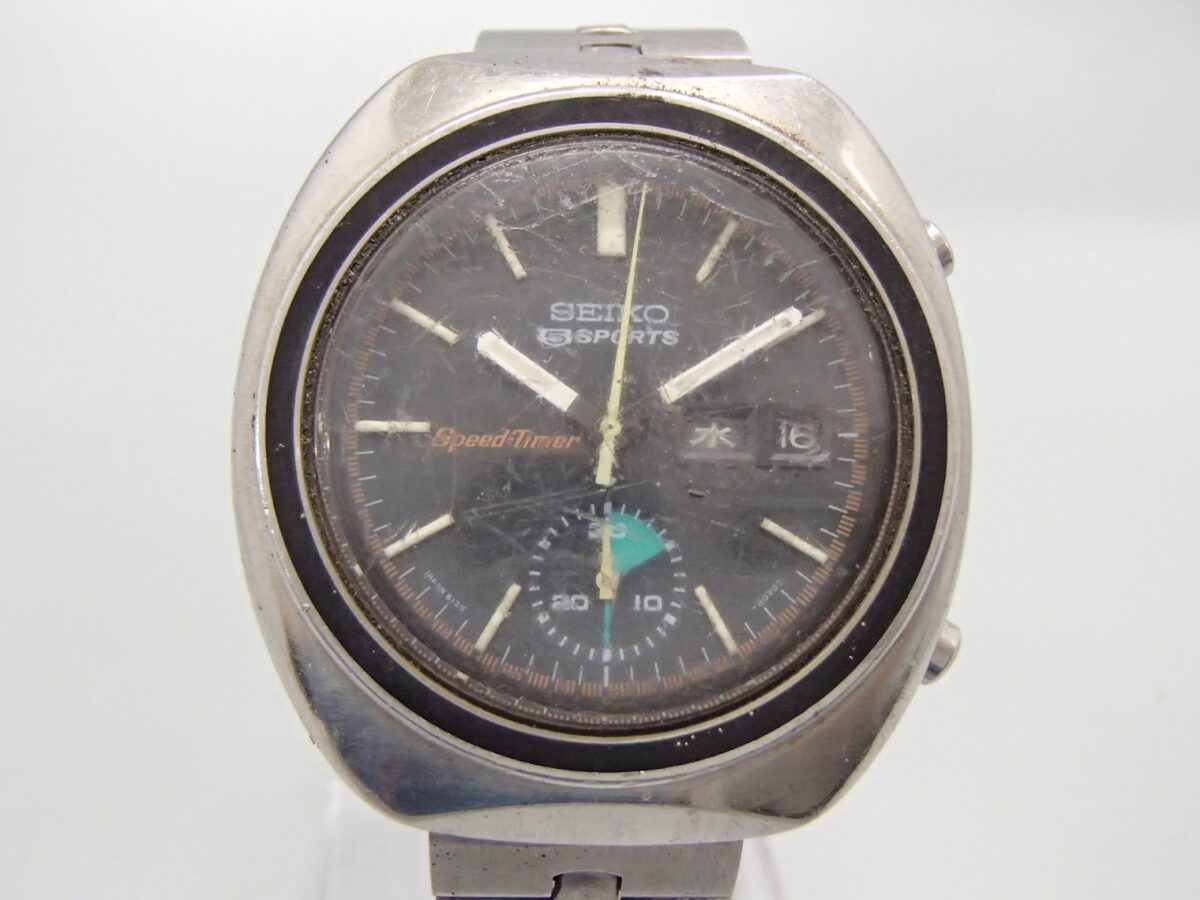 SEIKO セイコー ファイブスポーツ スピードタイマー 6139-8002 自動巻 メンズ腕時計