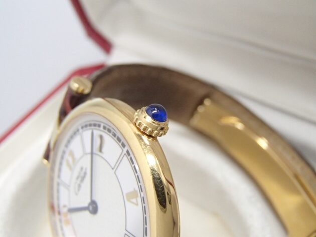 カルティエ1861マストヴァンドーム　白文字盤　メンズ腕時計