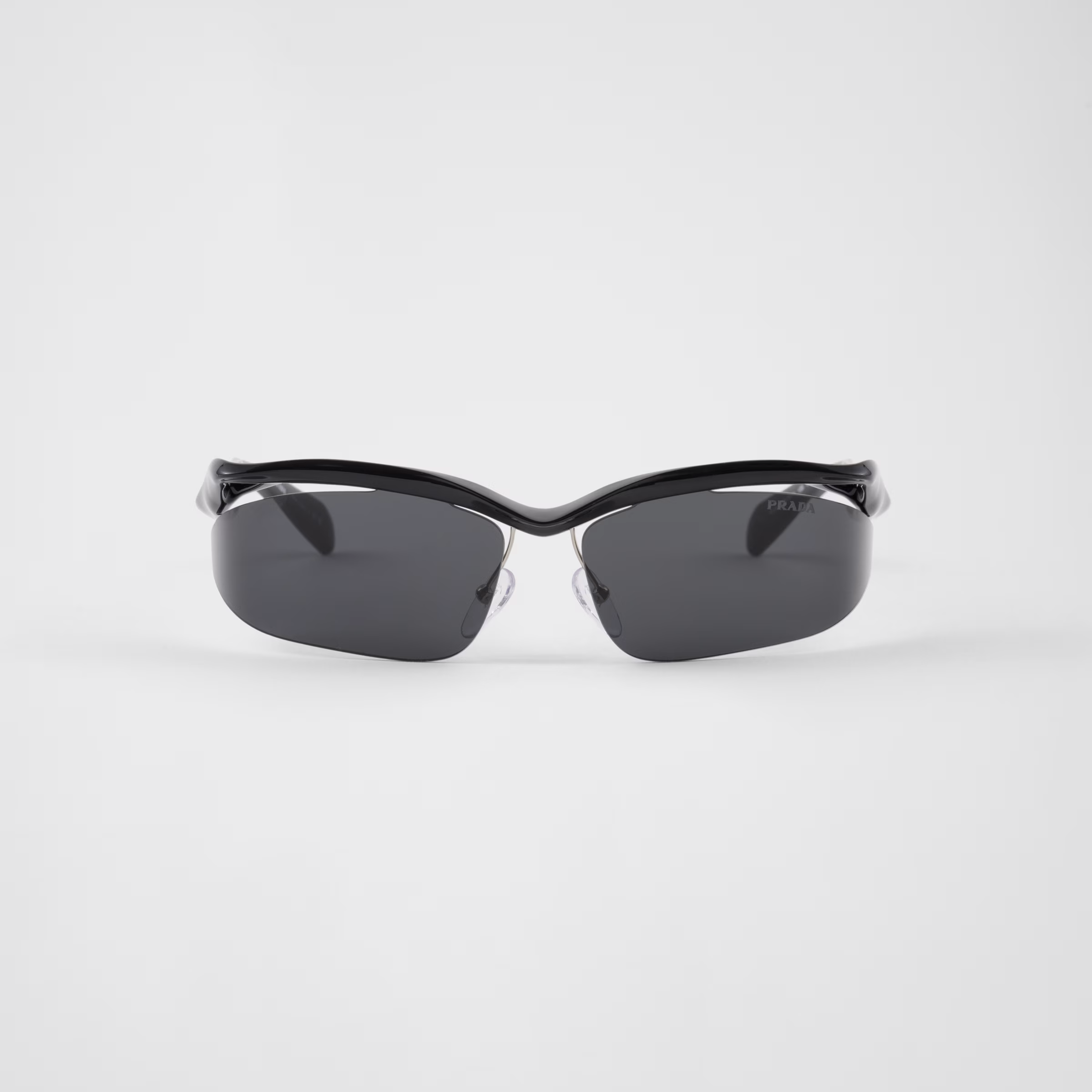 プラダ プラダ ランウェイ サングラス  素材:アセテート 色:・ブラック
・ペールピンク