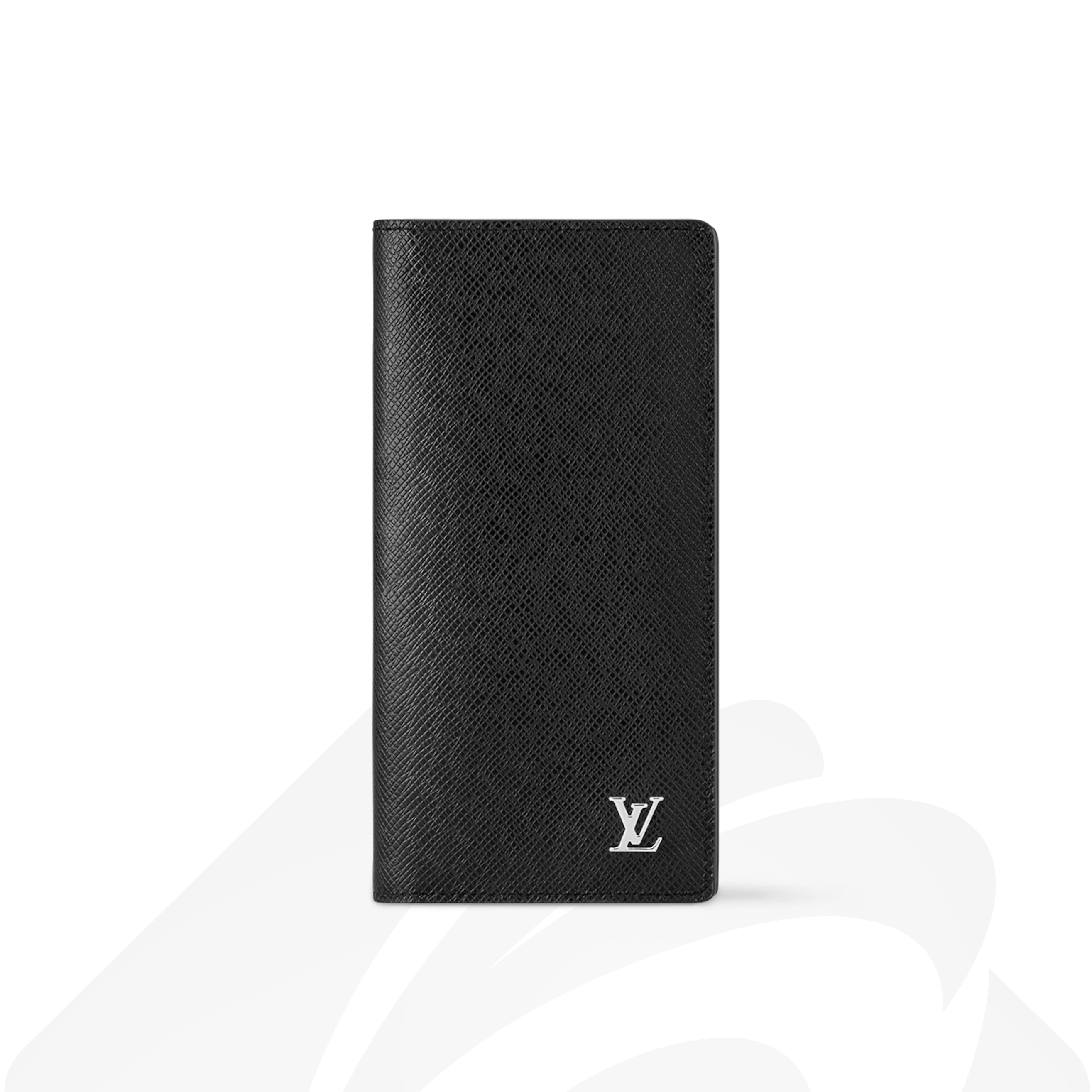 ルイ・ヴィトン ポルトフォイユ・ブラザ 素材:タイガ 色:ブラック