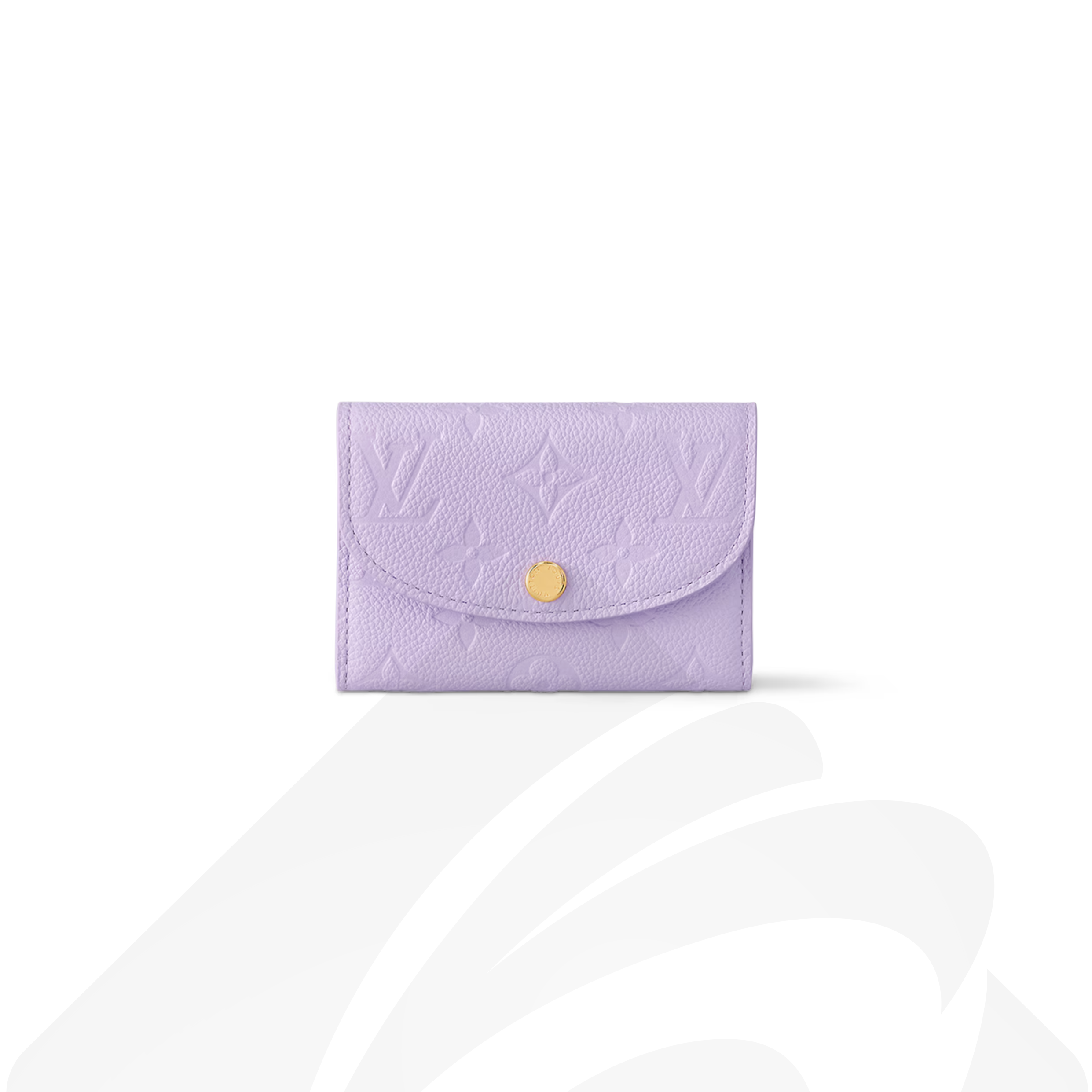 ルイ・ヴィトン ポルトモネ・ロザリ 素材:モノグラム・アンプラント 色:ライラック