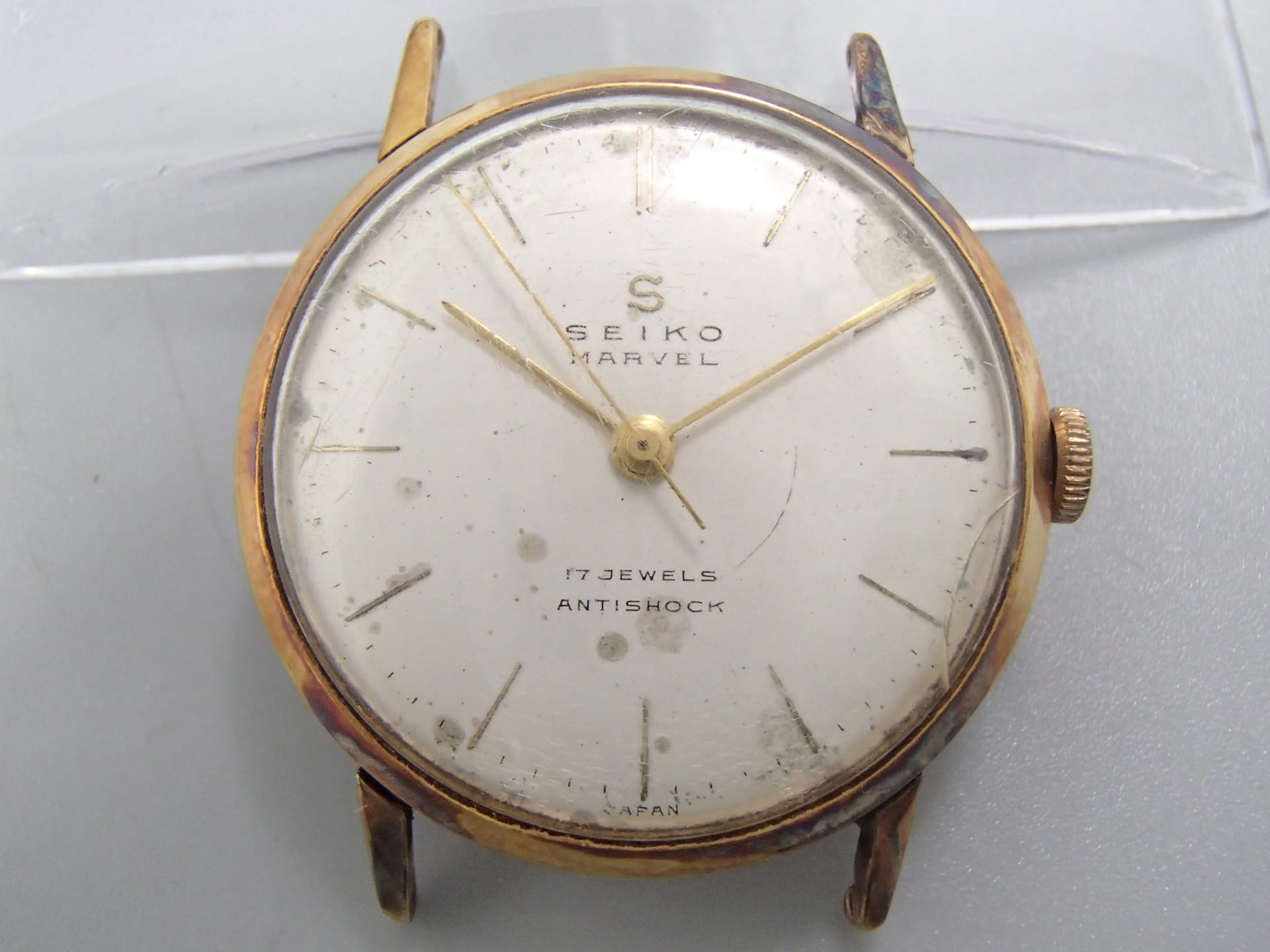 m*房様 SEIKO marvel 手巻き時計 ゴールド　新品　セイコー　アンテ マーベル | セイコーウオッチ 前期 | THE SEIKO MUSEUM GINZA