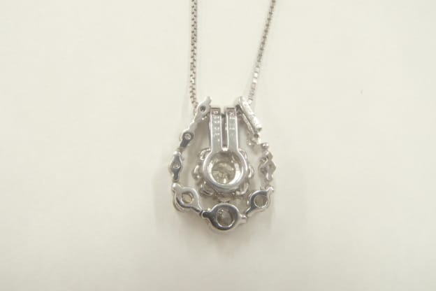 K18wg ダイヤ5.0g 0.50ct0.37ct0.20ct