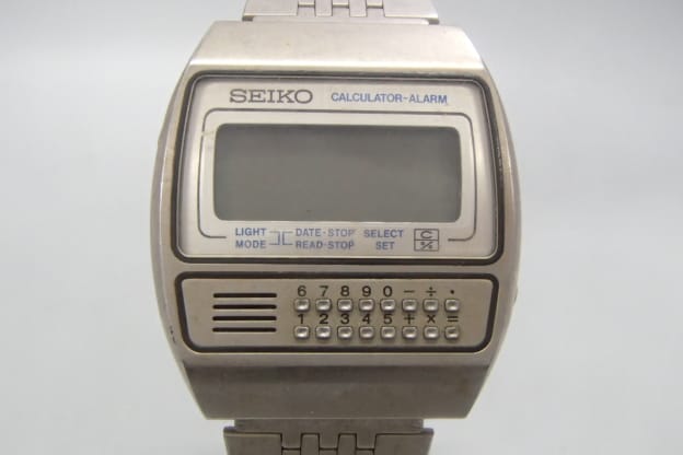 SEIKOセイコー CALCULATOR カリキュレーターC359-5000 デジタル　クオーツ 