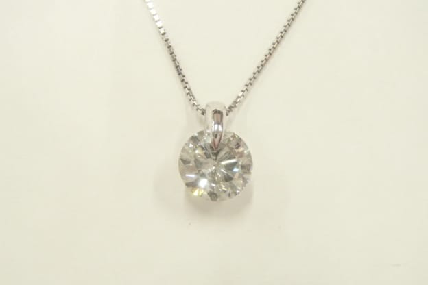 ダイヤモンドネックレス　pt900　pt850　2.146Ct