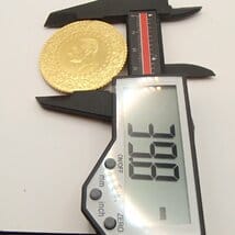 Turkey 250Kurush Gold 2011 Kemal Ataturkトルコ 大型金貨 250クルシュ 発行年2011年 K22 約17.5ｇ