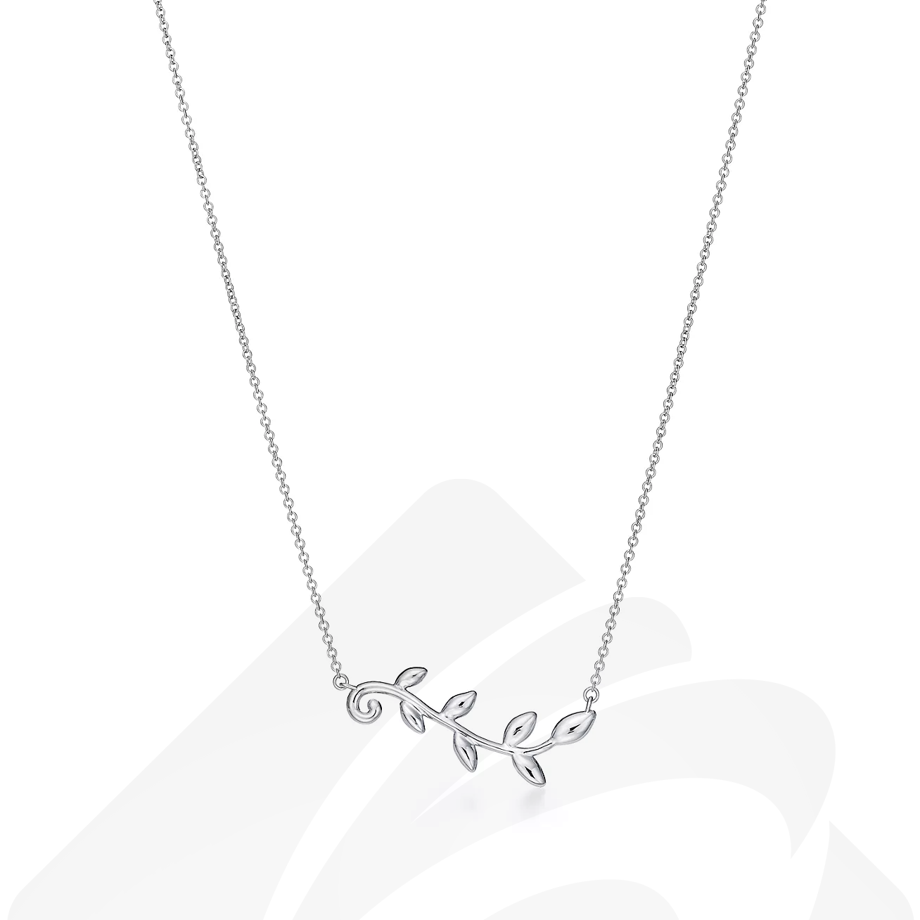 ティファニー オリーブ リーフ ヴァイン ペンダント  素材:スターリングシルバー 色:--