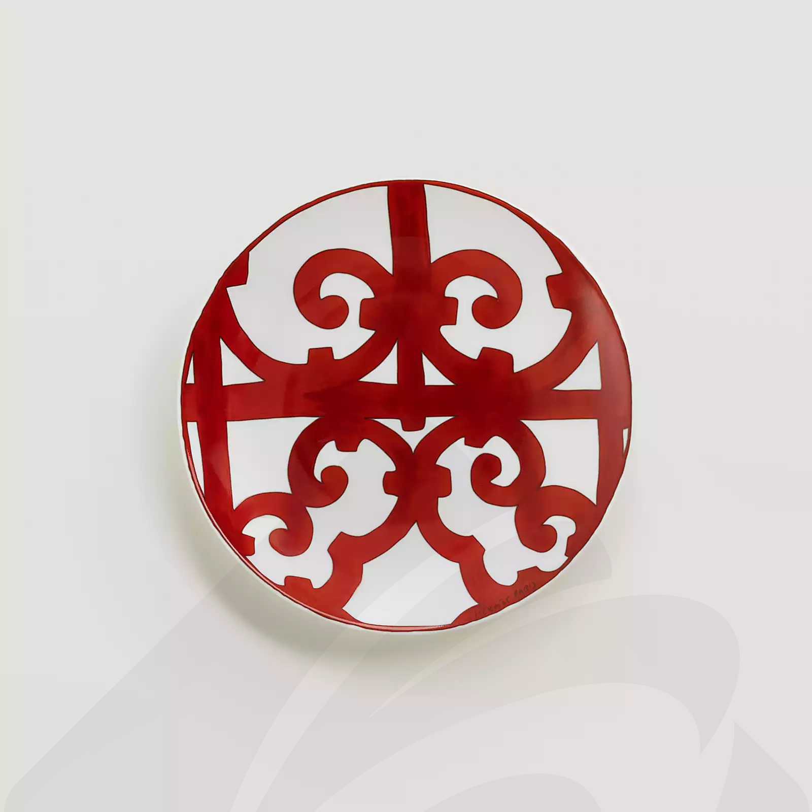 エルメス パンプレート No1 〈ガダルキヴィール〉 素材:ポーセリン 色: