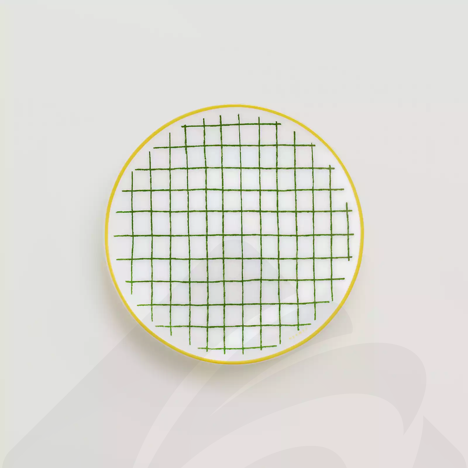 エルメス パンプレート 〈ウォーク イン ザ ガーデン〉 素材:ポーセリン 色: