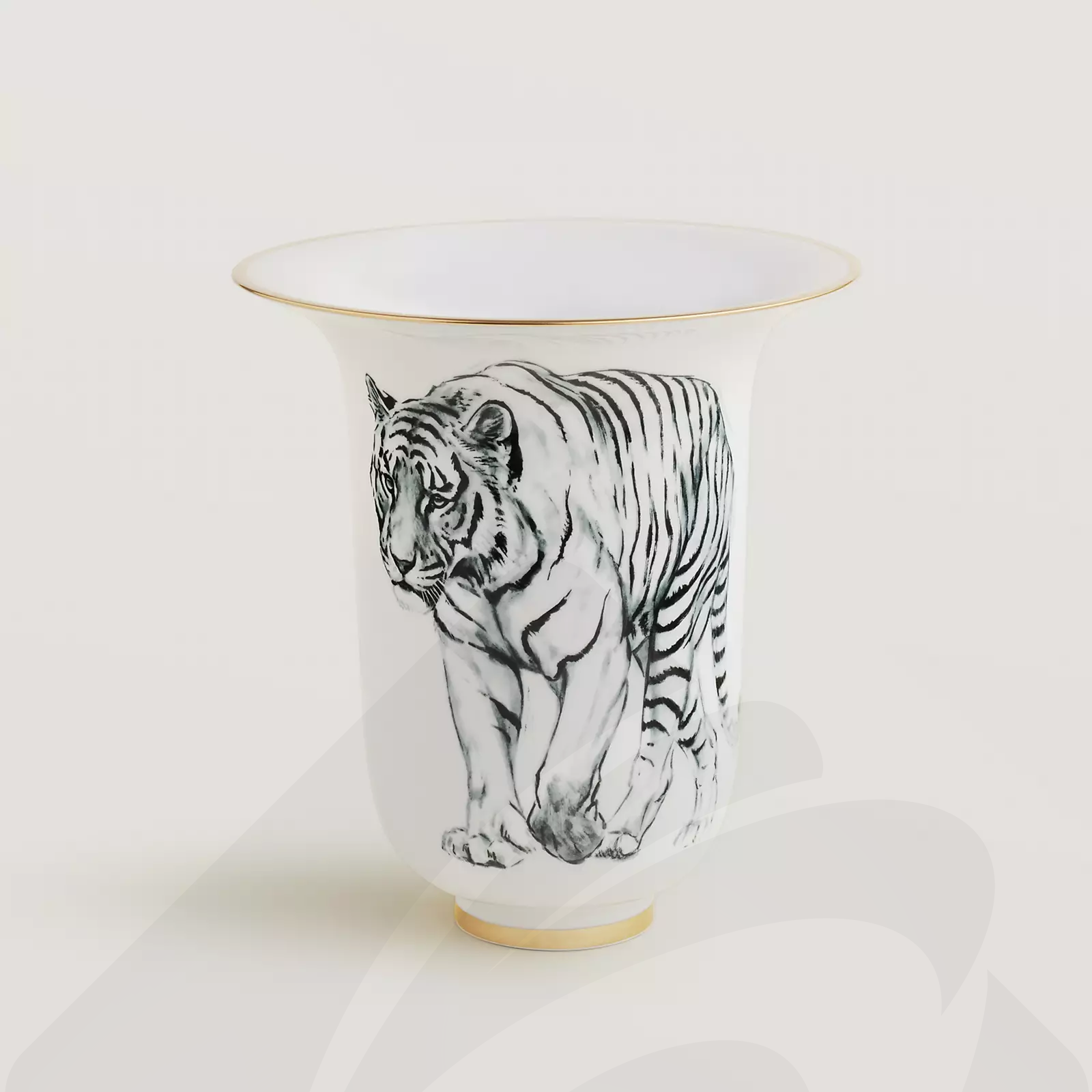 エルメス ベース 〈赤道直下のスケッチ〉 TGM 素材:ポーセリン 色: