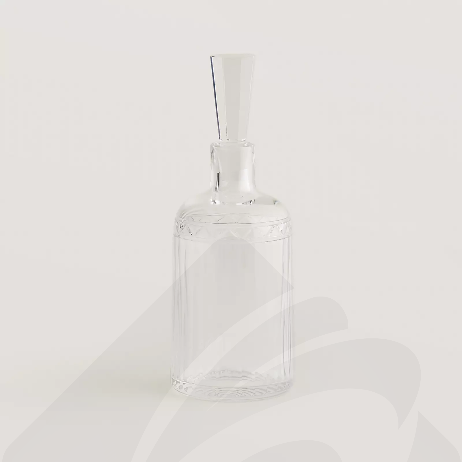 エルメス ウィスキーカラフ 〈イスケンダー〉 素材:クリスタル 色: