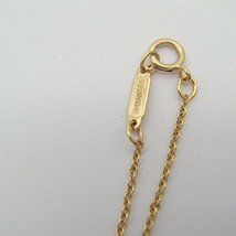 Tiffany_Co. ティファニー シグネチャー ネックレス K18 750 重量約4.6g ゴールド アクセサリー 