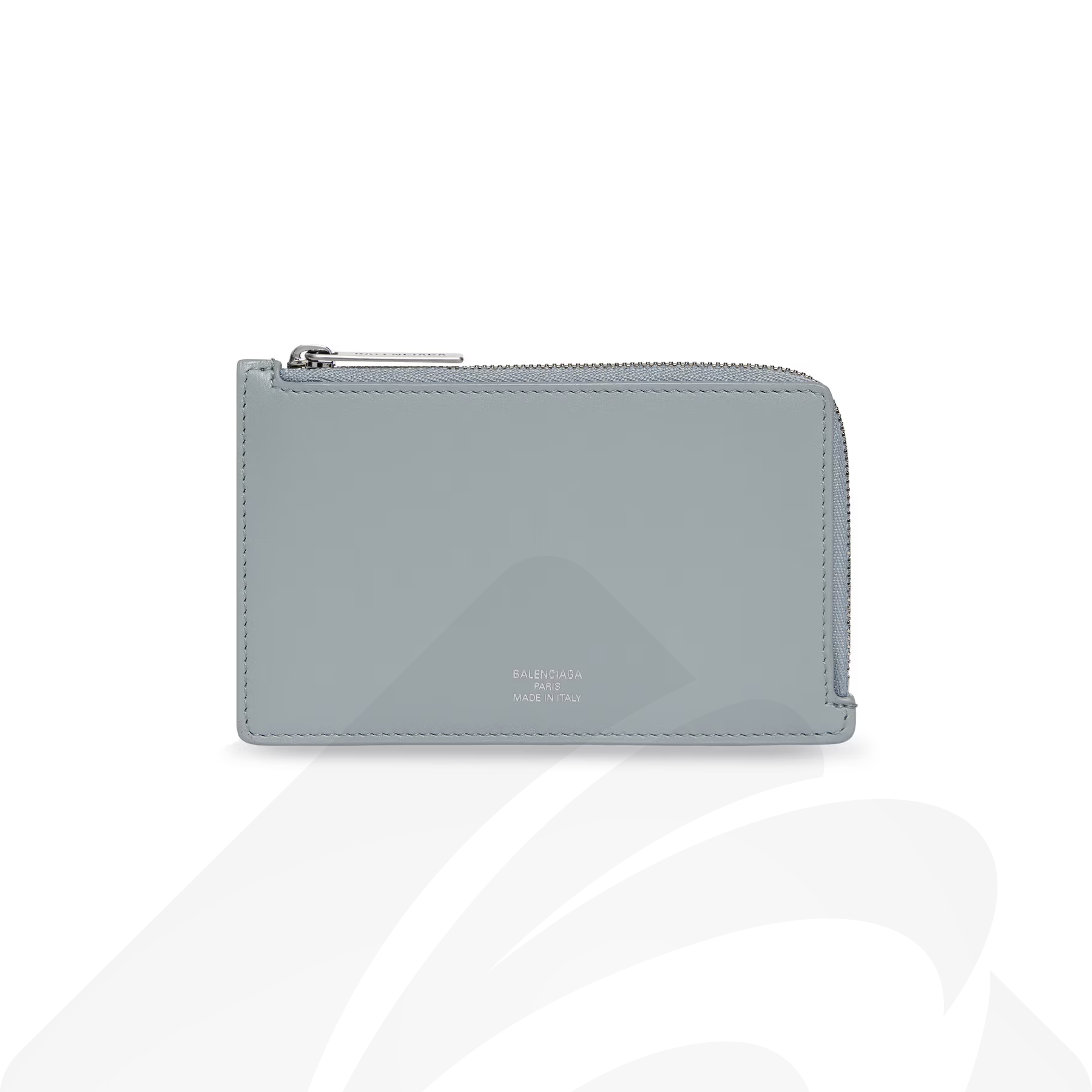 バレンシアガ ENVELOPE ロング コイン & カードホルダー  素材:カーフスキンレザー 色:ブルー