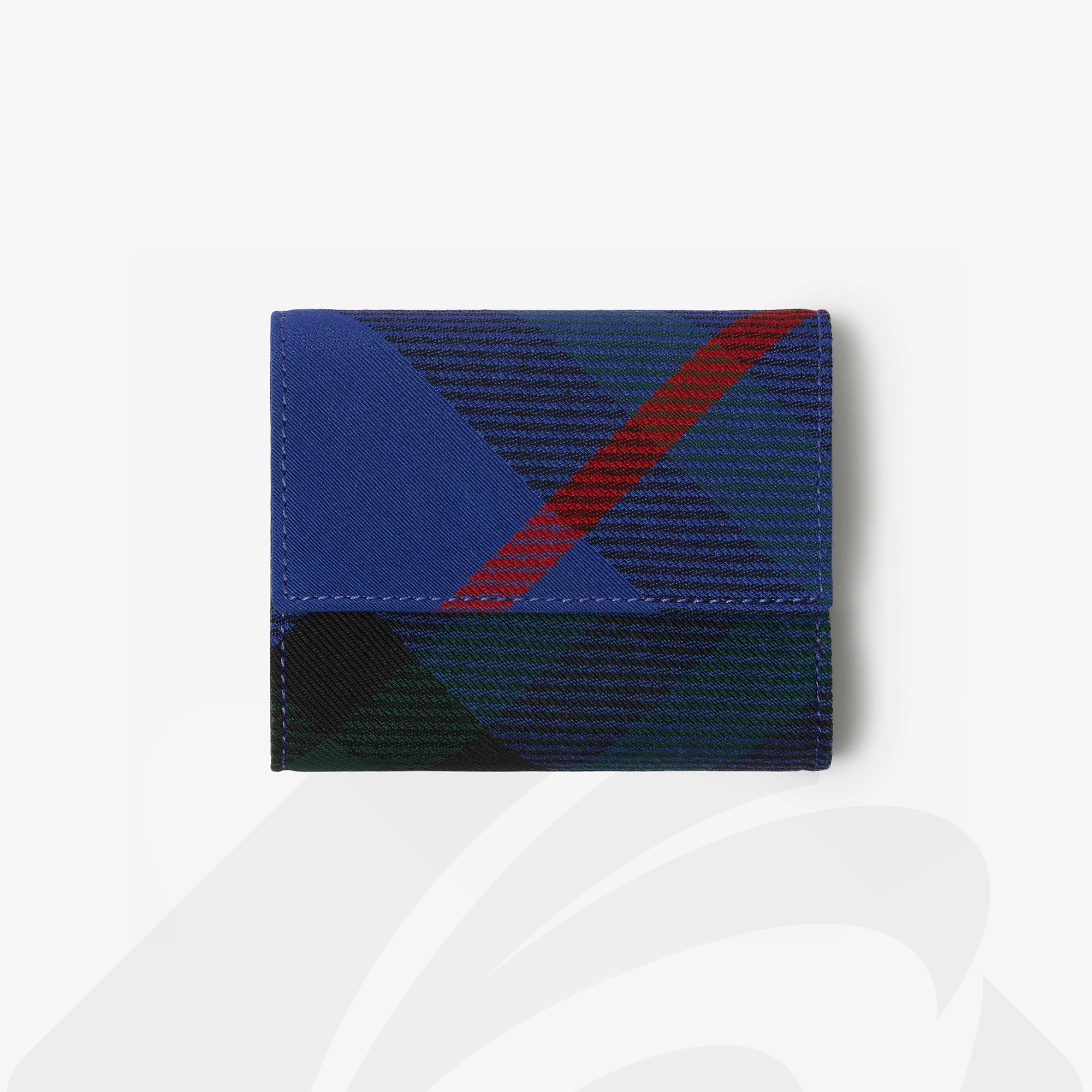 バーバリー チェック フォールディングウォレット 素材: 色:ナイト