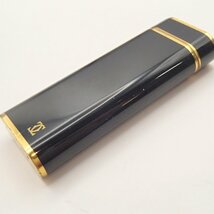 Cartier カルティエ 漆 ラッカー ゴールド×黒  着火未確認