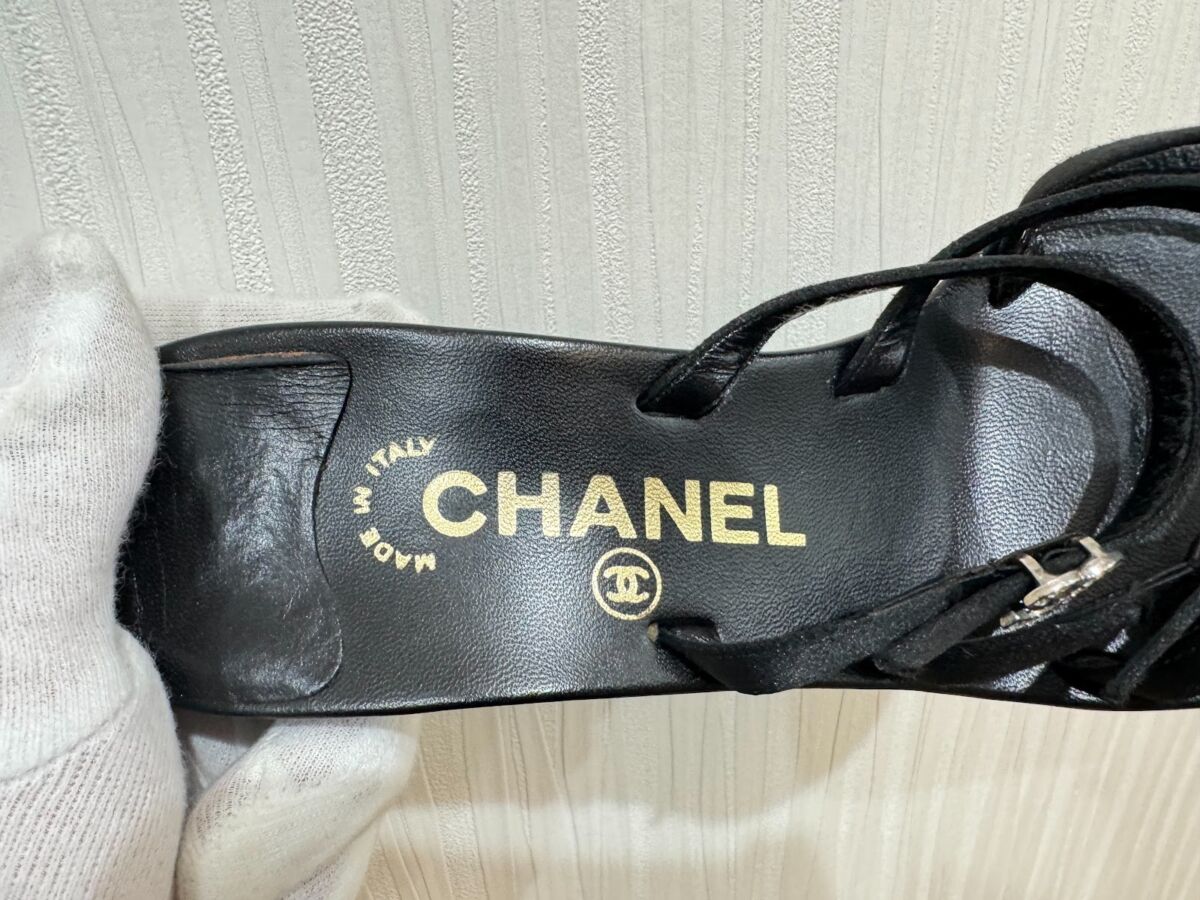 CHANEL シャネル サンダル ミュール ココマーク　