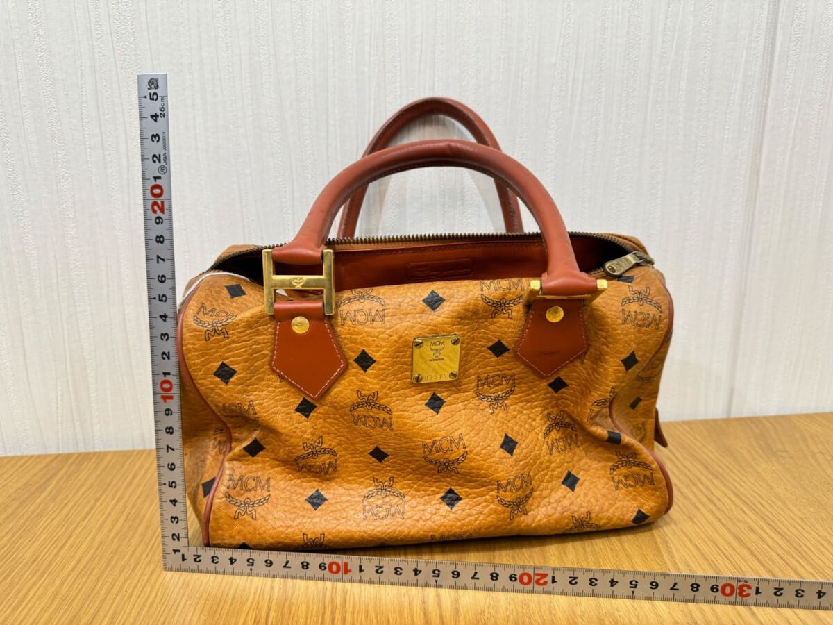 MCM エムシーエム ヴィセトス ハンドバッグ ミニボストンバッグ ボストンバッグ