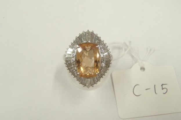 pt900 ｲﾝﾍﾟﾘｱﾙﾄﾊﾟｰｽﾞ 10.5g 3.708ct 1.48ct 