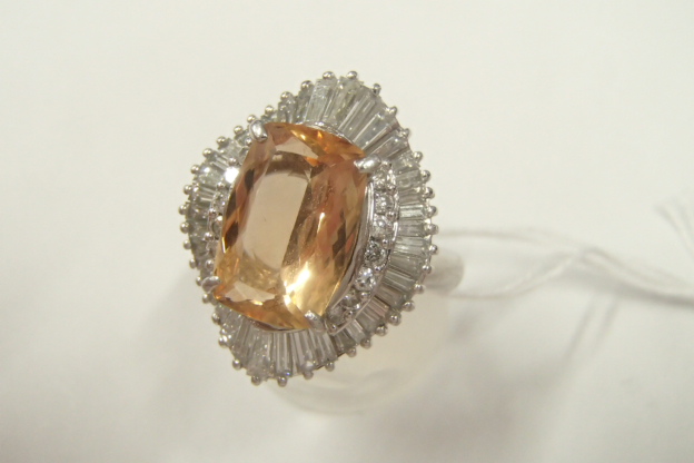 pt900 ｲﾝﾍﾟﾘｱﾙﾄﾊﾟｰｽﾞ 10.5g 3.708ct 1.48ct 