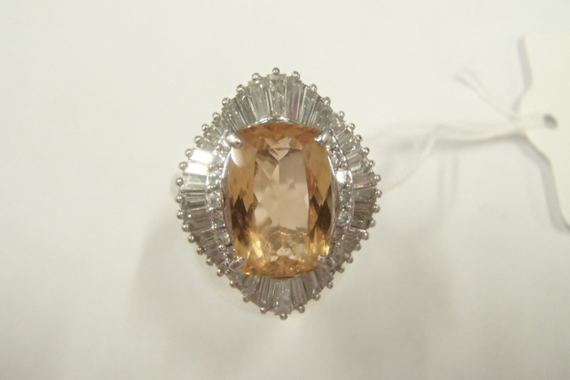 pt900 ｲﾝﾍﾟﾘｱﾙﾄﾊﾟｰｽﾞ 10.5g 3.708ct 1.48ct 