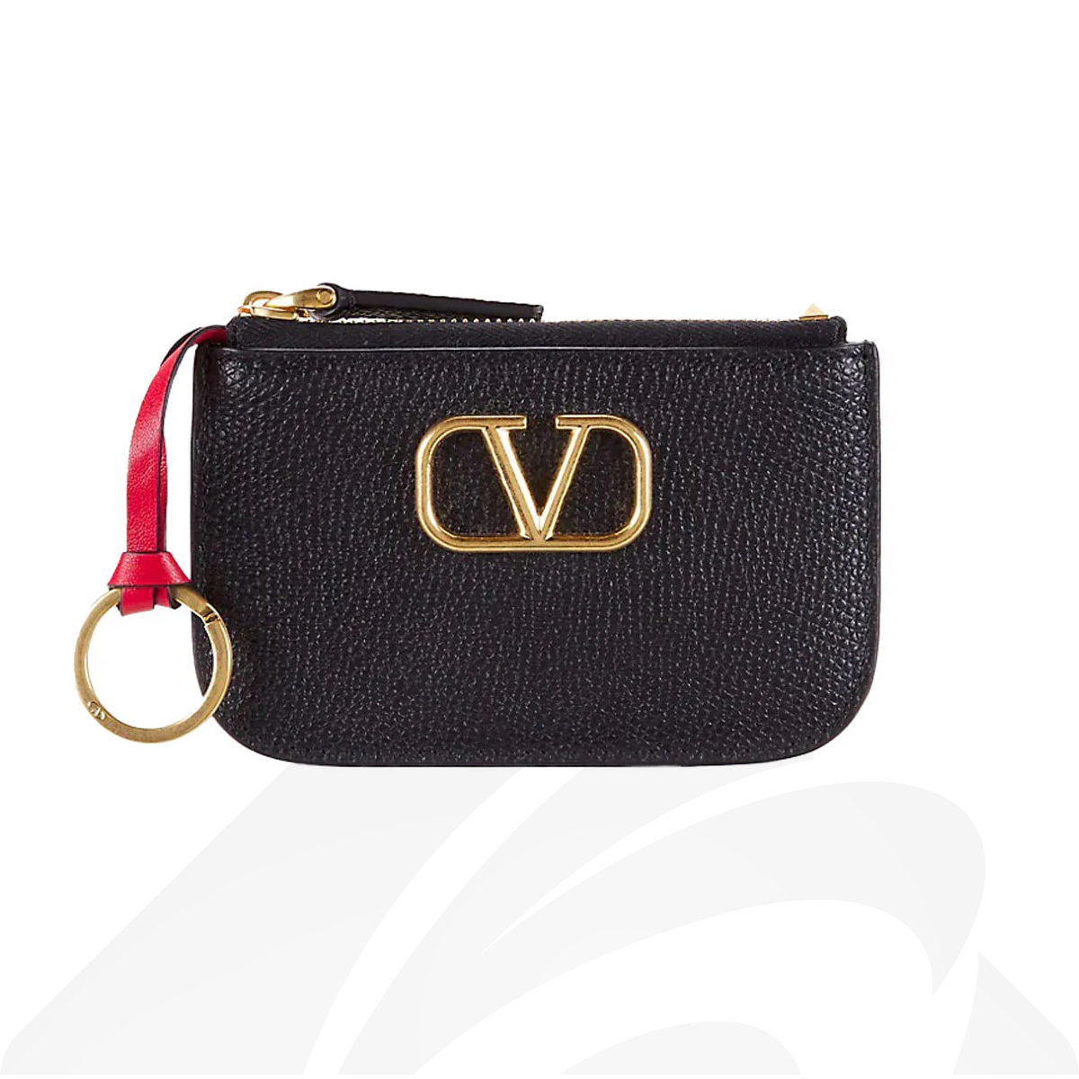 ヴァレンティノ ヴァレンティノ.ガラヴァーニ Vロゴシグネチャー キーポーチ 素材:-- 色:ブラック