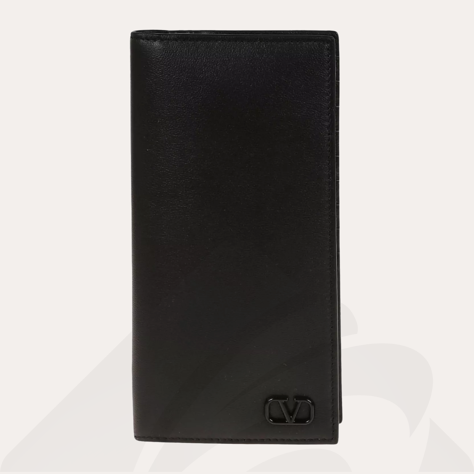 ヴァレンティノ ミニ Vロゴ シグネチャー カーフスキン ウォレット 素材:-- 色:ブラック