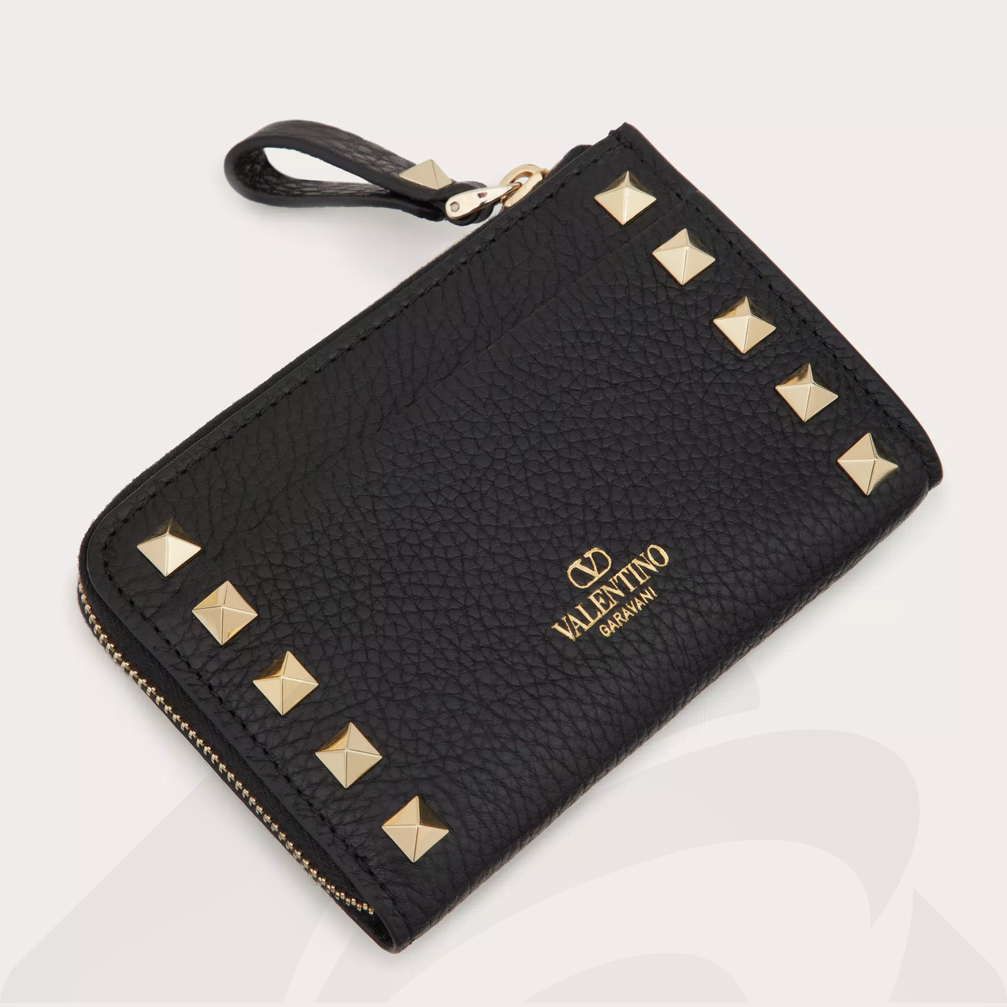 ヴァレンティノ ロックスタッズ コインケース カードホルダー 素材:-- 色:ブラック