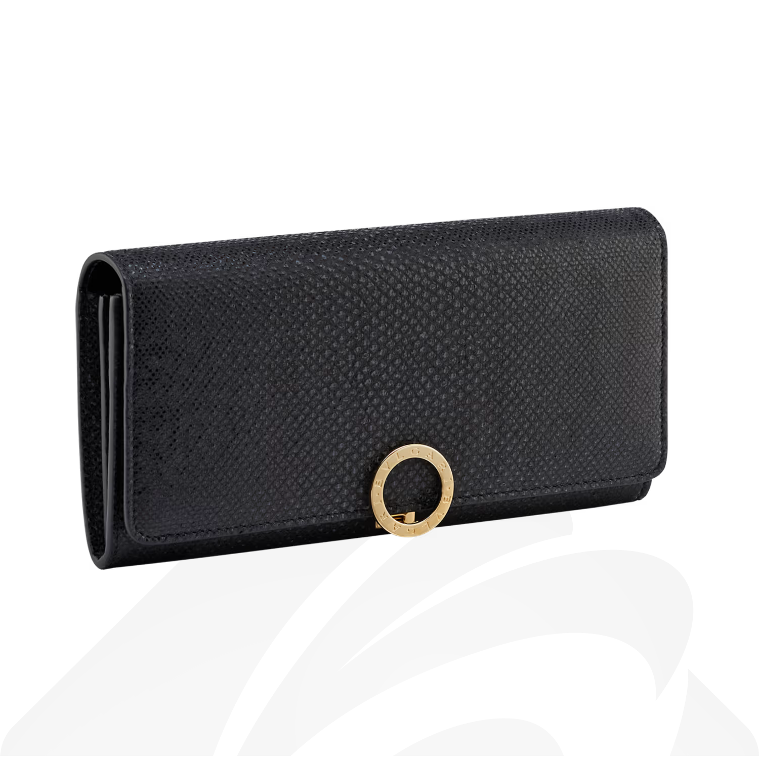 ブルガリ ブルガリ・ブルガリ ラージウォレット  素材:カルング
 色:ブラック/ベージュ