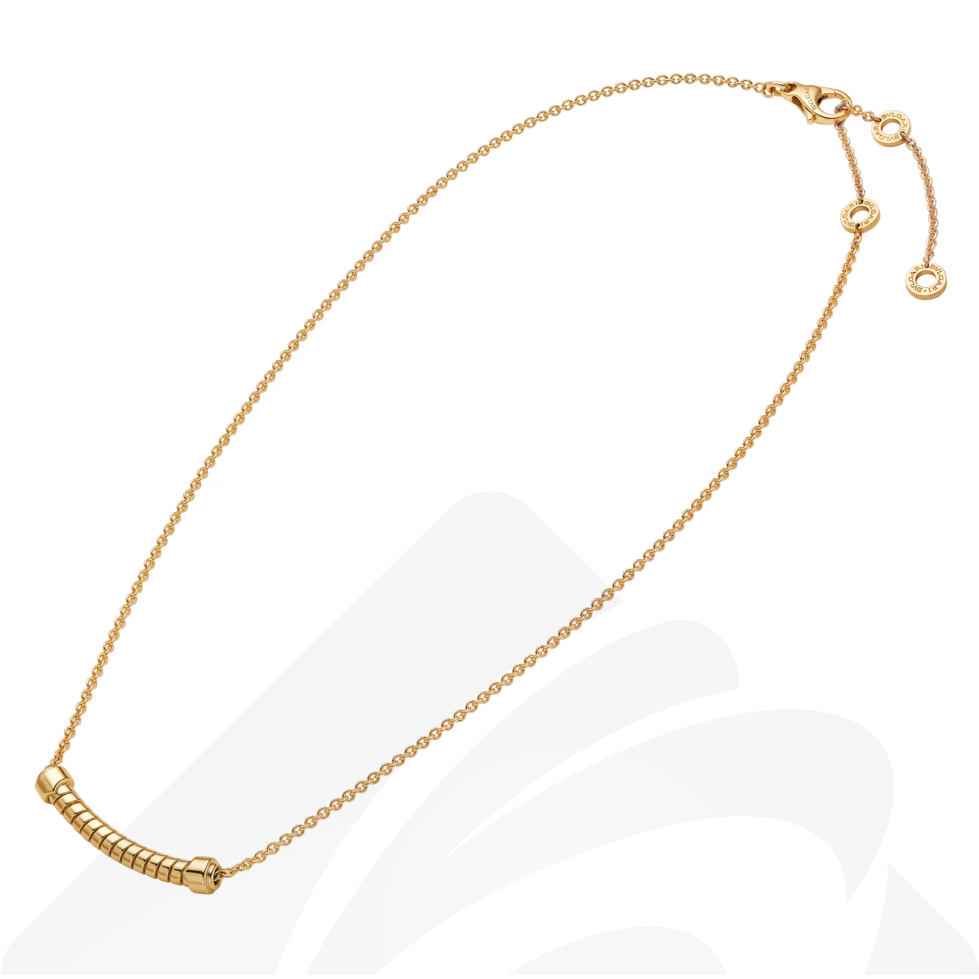 バレンシアガ ブルガリ トゥボガス ネックレス  素材:18Kイエローゴールド 色:イエローゴールド