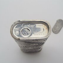 Cartier カルティエ 龍 ガスライター ライター 喫煙具 喫煙グッズ 着火未確認　