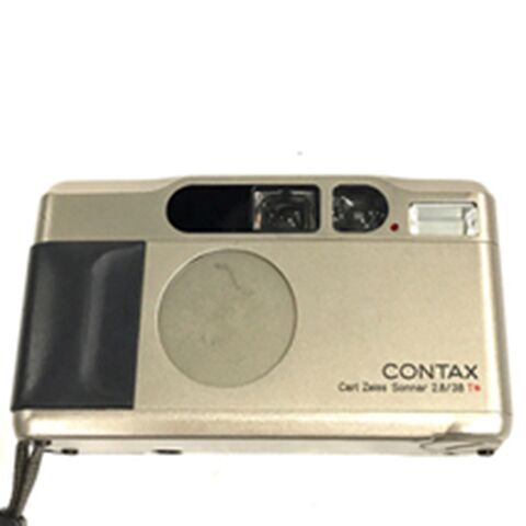 CONTAX T2 2.838 T コンパクトフィルムカメラ 通電確認済み コンタックス