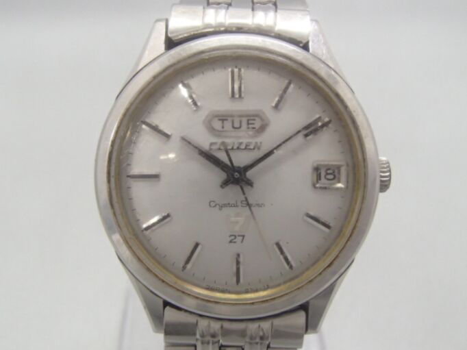 CITIZEN Cystal Seven 7 AUTO MATIC 27 ACSS 2915-T シチズン クリスタルセブン メンズ